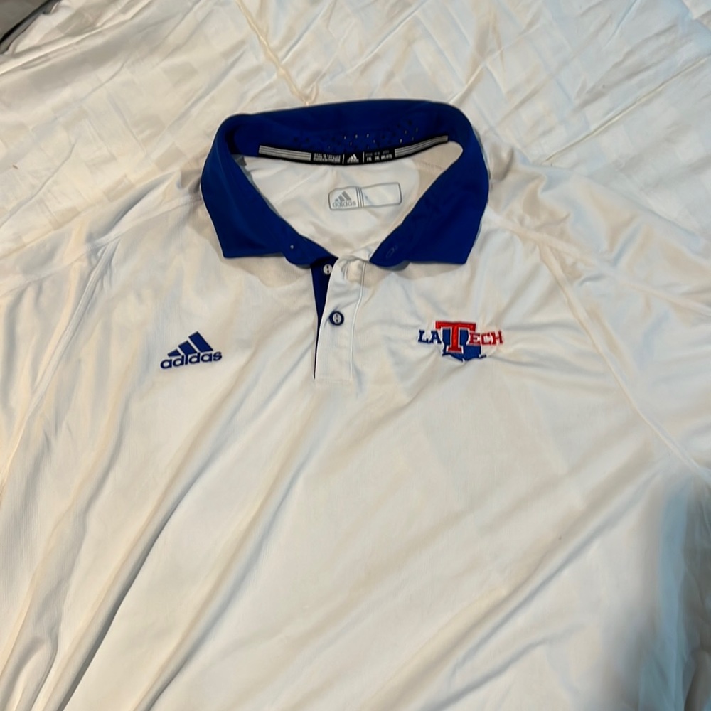 Adidas 2xl Louisiana Tech team issue polo